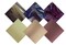 Wissmach 6 Sheet Mixed Color Variety Stained Glass Pack, Purple